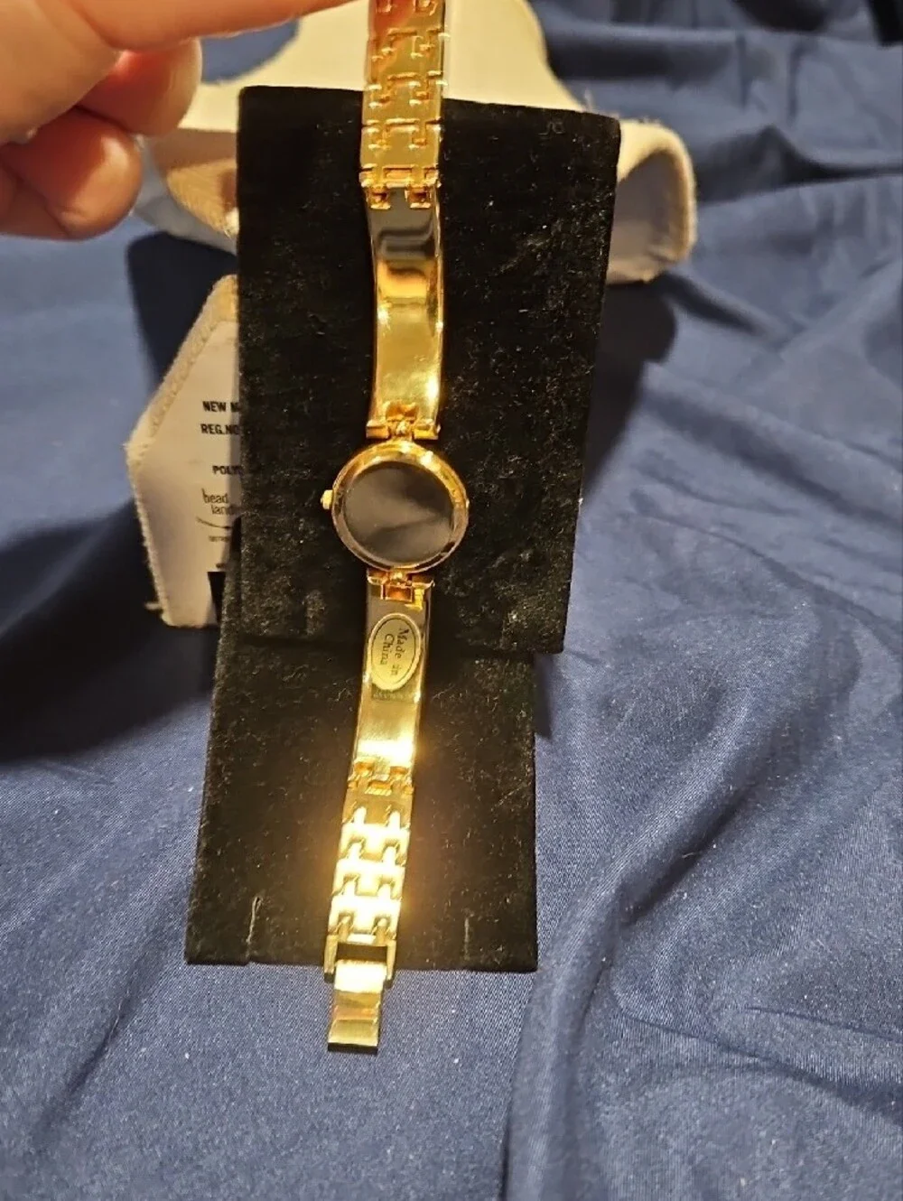 Parmex Gold-Tone Women’s Bracelet Watch